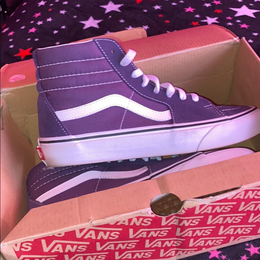 Purple High Top Vans